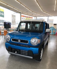新型ハスラー展示中