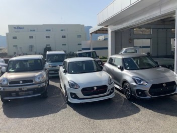 納車待ちのお客様のお車を入庫いたしました！！