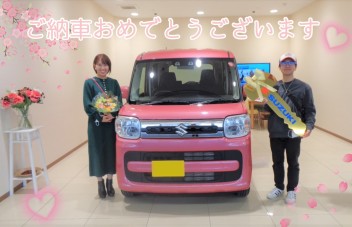 ご納車誠におめでとうございます♡スペーシア♡