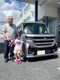★☆彡スペーシアカスタムご納車しました★☆彡