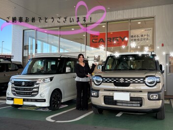 クロスビーをご納車しました！