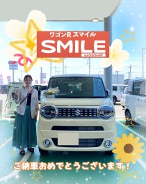 T様　ワゴンＲスマイルご納車です！