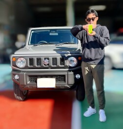 ジムニー　ご納車おめでとうございます