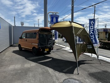 エブリイにカータープをつけてみました！
