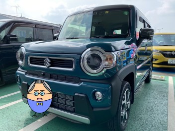 新型ハスラーご納車！