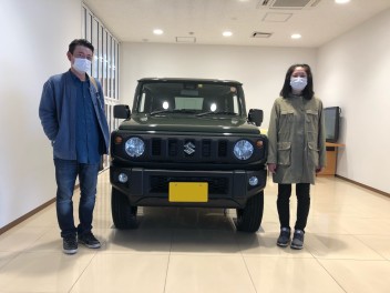 ジムニーご納車いたしました！