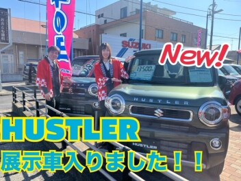 ハスラー展示車入荷しましたー！！