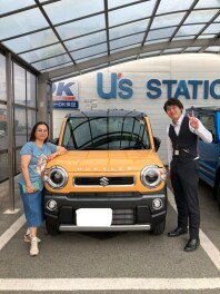ハスラーご納車おめでとうございます♬