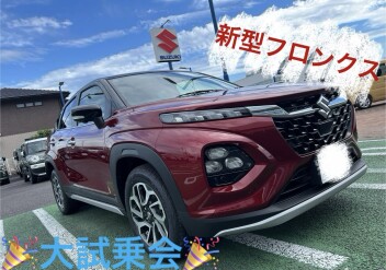 話題のフロンクス試乗できます！！！