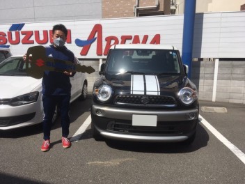 クロスビー　ご納車おめでとうございます