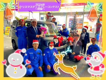 毎年恒例！！この季節がやってきた！！クリスマスディスプレイコンテスト！！