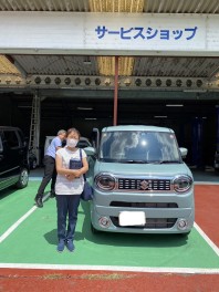K様、ご納車おめでとうございます