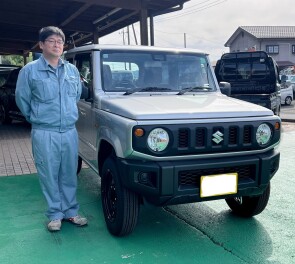 ジムニー　ご納車おめでとうございます