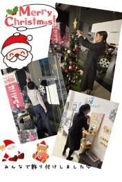 今年もクリスマスツリー登場！(^^)