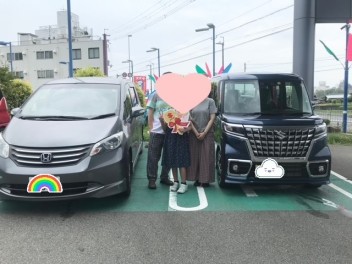スペーシアカスタムを納車しました☆彡