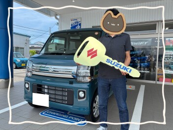 エブリイワゴンご納車おめでとうございます！