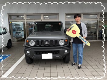 ジムニーシエラご納車おめでとうございます☆