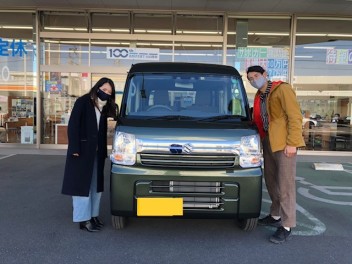 エブリイご納車おめでとうございます