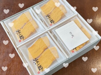 お客様からお菓子をいただきました！