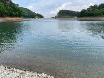 穏やかな湖畔