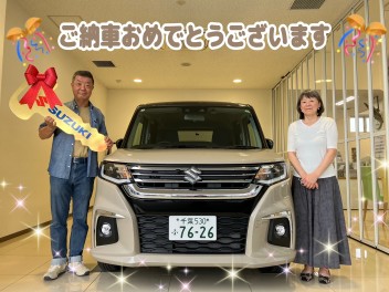 ソリオ！ご納車おめでとうございます！！