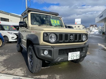 試乗車ジムニーシエラのカスタム