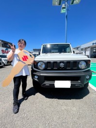 ジムニーシエラご納車です！