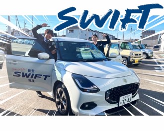 今年もあと一週間！新型スイフト展示中！！！！