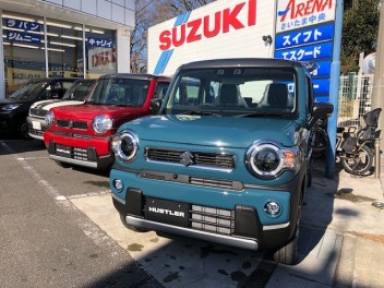 スズキアリーナさいたま中央店に新型ハスラー展示車入荷！！