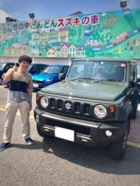 S様ジムニーシエラご納車おめでとうございます