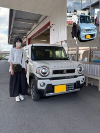 ハスラーご納車させていただきました！