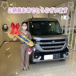 スペースカスタムご納車おめでとうございます