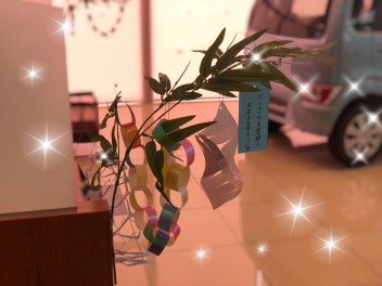 もうすぐ七夕ですね☆ミ