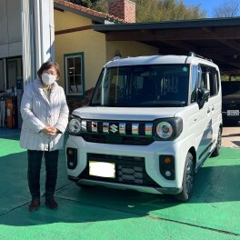 スペーシアギア　ご納車おめでとうございます