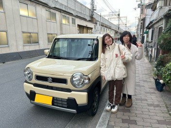 ハスラー納車させていただきました！