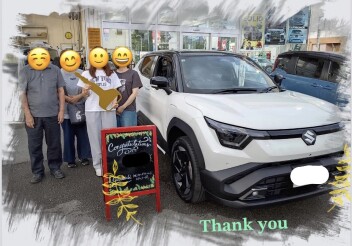 Y様　新車ｅビターラご納車おめでとうございます！
