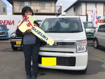 加古郡Ｙ様ワゴンＲ納車式！！