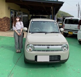 ラパン　ご納車おめでとうございます