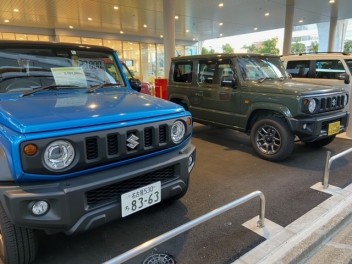 ジムニー・ジムニーシエラの試乗車ございます！！！