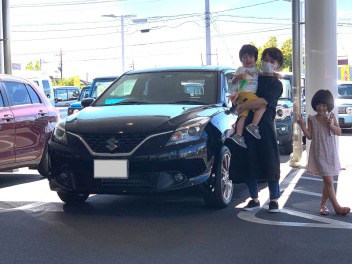 Ｔ様バレーノ納車させて頂きました！ありがとうございます！