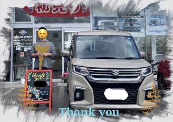 J様　中古車ｿﾘｵご納車おめでとうございます！