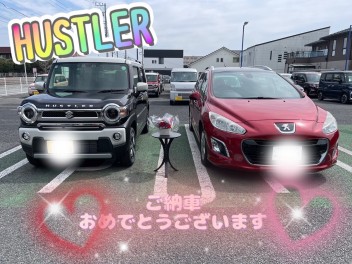 ハスラーご納車です！！