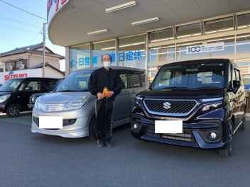 ソリオご納車おめでとうございます