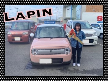 大久保様のラパンを納車致しました！