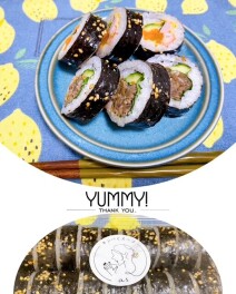 キンパを頂きました