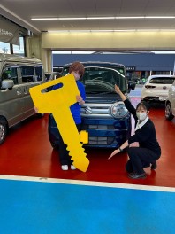 F様　ワゴンＲ　スマイルのご納車おめでとうございます！
