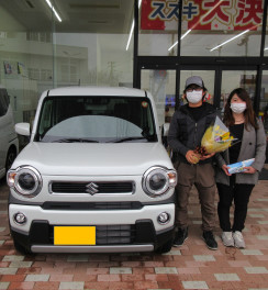 Ｓ様　ハスラーご納車ありがとうございます！