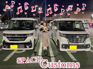 スペーシアカスタムご納車です！！！