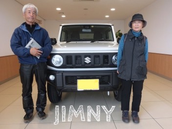 ＪＩＭＮＹご納車　☆彡