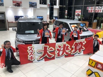 スズキ大決算！「スズキ純正オプションプレゼントキャンペーン」実施中！